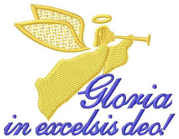 Picture of Gloria in Excelsis Deo Machine Embroidery Design