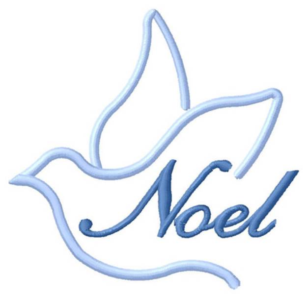Picture of Noel Dove Machine Embroidery Design