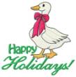 Picture of Happy Holidays! Machine Embroidery Design
