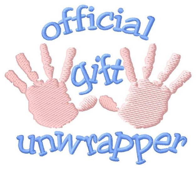 Picture of Gift Unwrapper Machine Embroidery Design