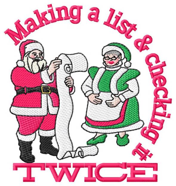 Picture of Making a List Machine Embroidery Design