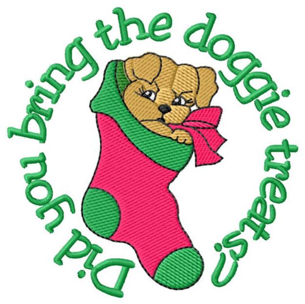 Picture of Doggie Treats? Machine Embroidery Design