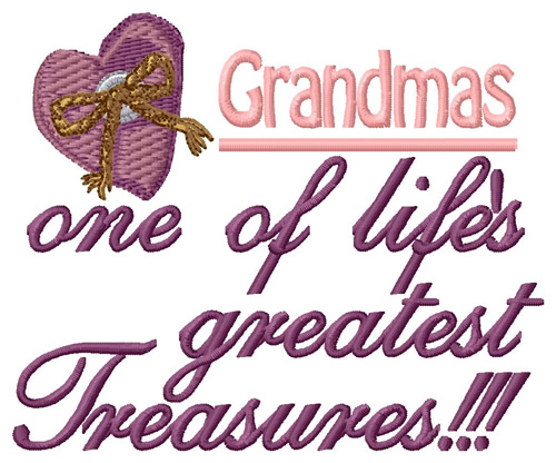 Grandmas Machine Embroidery Design