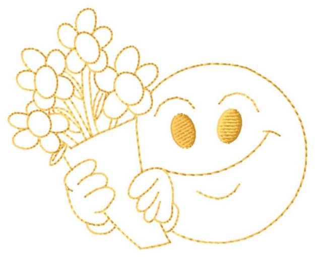 Picture of Give Flowers Machine Embroidery Design