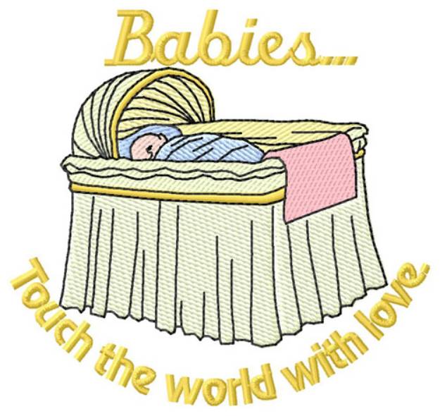 Picture of Babies... Machine Embroidery Design