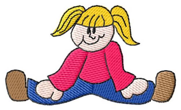 Picture of Rag Doll Machine Embroidery Design