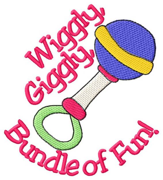 Picture of Wiggly Machine Embroidery Design