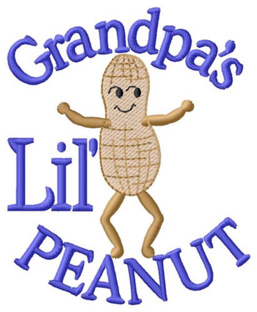 Picture of Grandpas Lil Peanut Machine Embroidery Design