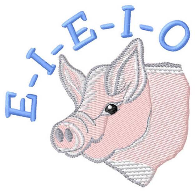 Picture of E-I-E-I-O Machine Embroidery Design