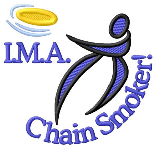 Picture of Chain Smoker Machine Embroidery Design