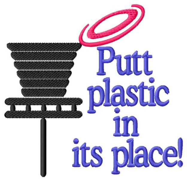 Picture of Putt Machine Embroidery Design