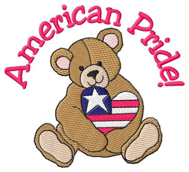 Picture of American Pride Machine Embroidery Design