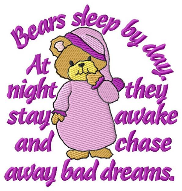 Picture of Bad Dreams Machine Embroidery Design