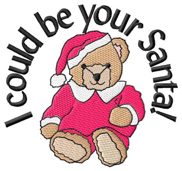 Picture of Your Santa Machine Embroidery Design