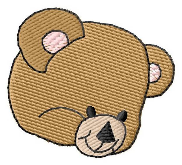 Picture of Bear Head Machine Embroidery Design