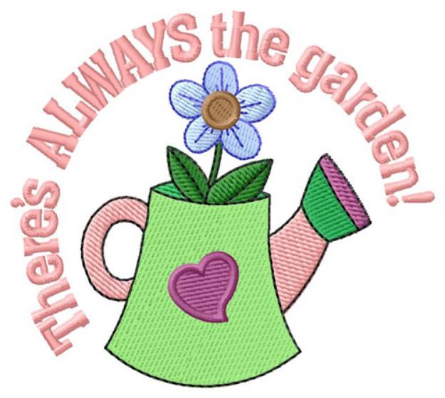 Picture of Always The Garden Machine Embroidery Design