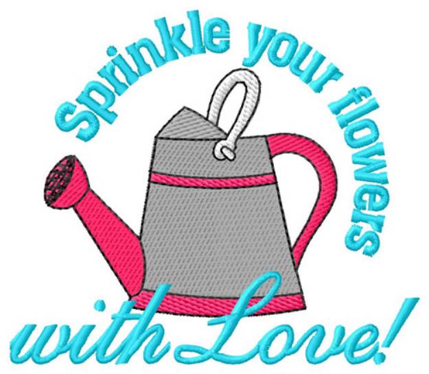 Picture of Sprinkle With Love Machine Embroidery Design