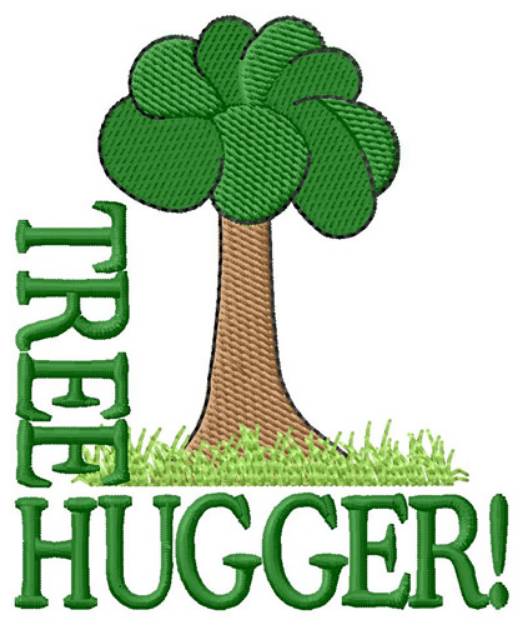 Picture of Tree Hugger Machine Embroidery Design