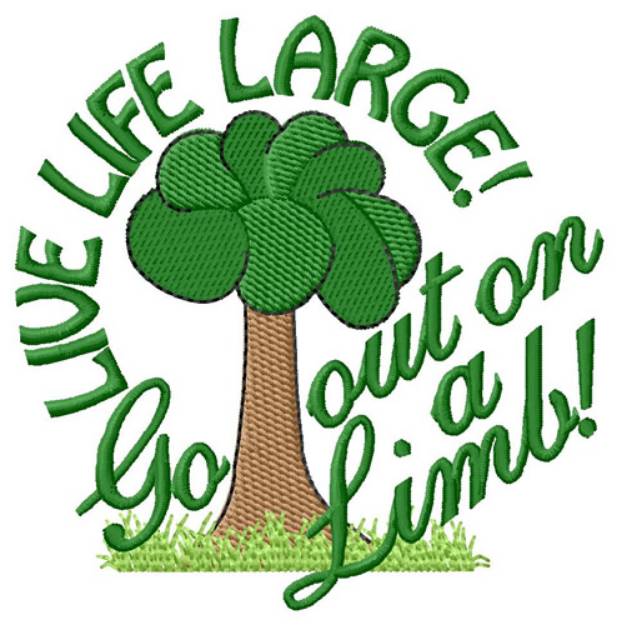 Picture of Go Out On A Limb Machine Embroidery Design