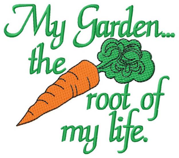 Picture of Gardening Roots Machine Embroidery Design