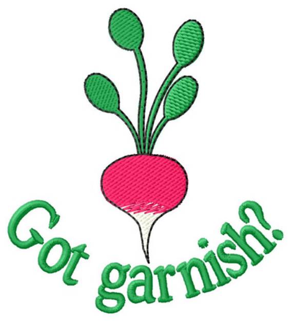 Picture of Got Garnish Machine Embroidery Design