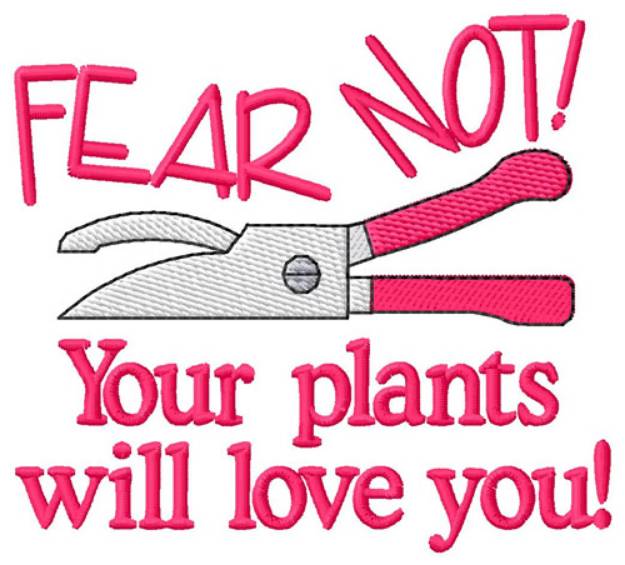 Picture of Fear Not Machine Embroidery Design