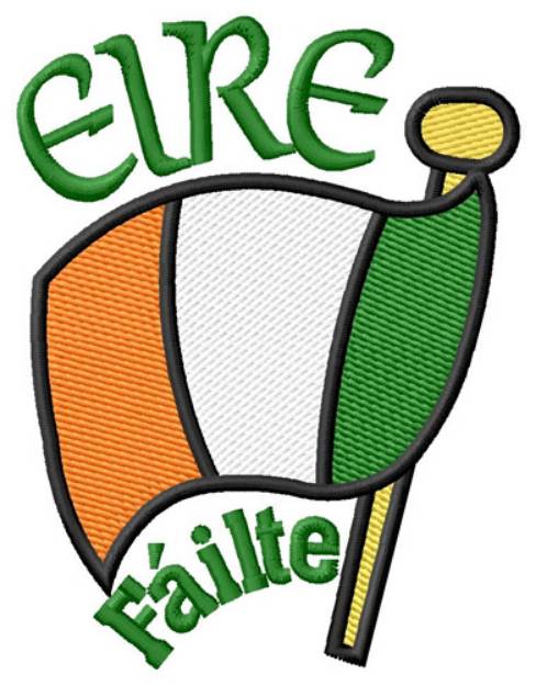 Picture of Failte Machine Embroidery Design