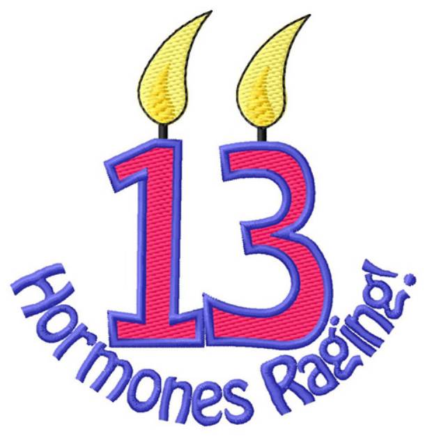 Picture of Raging Hormones Machine Embroidery Design