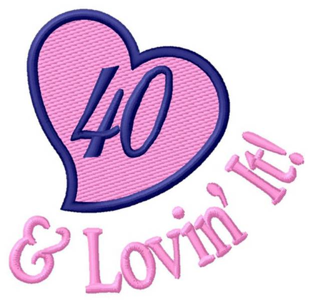 Picture of 40 Lovin Machine Embroidery Design