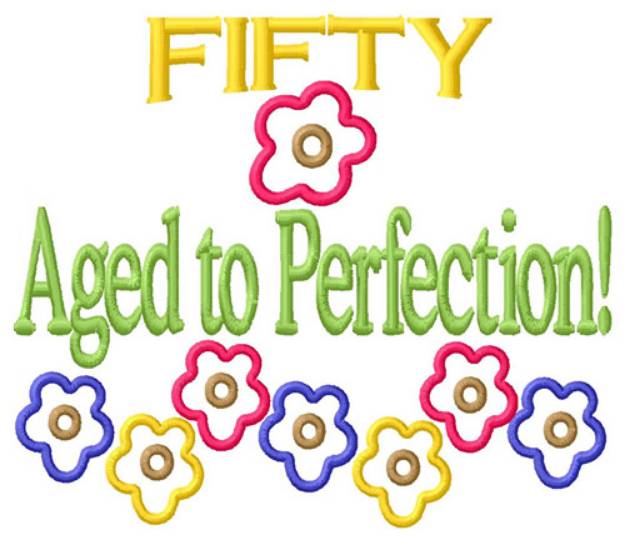 Picture of Fifty Machine Embroidery Design