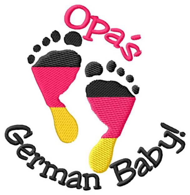 Picture of Opas Machine Embroidery Design