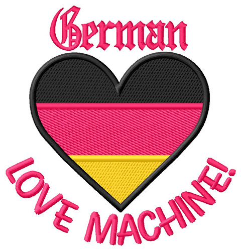 Love Machine Machine Embroidery Design