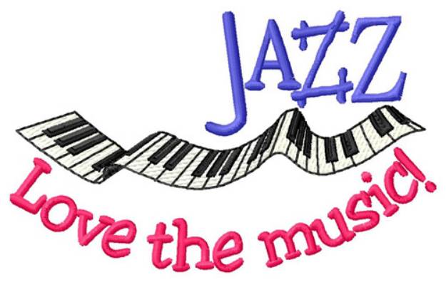 Picture of Jazz Machine Embroidery Design