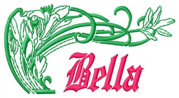 Picture of Bella Machine Embroidery Design