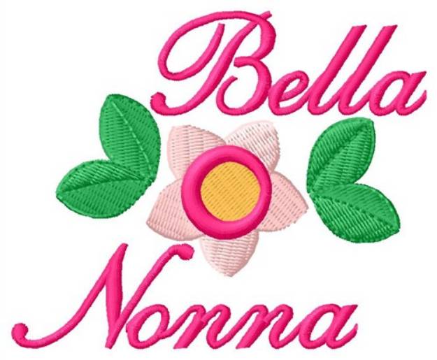 Picture of Bella Nonna Machine Embroidery Design