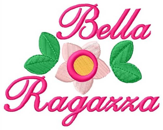 Picture of Bella Ragazza Machine Embroidery Design