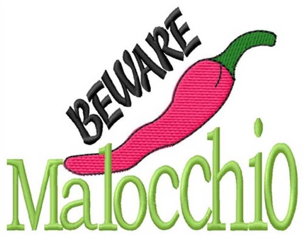 Picture of Malocchio Machine Embroidery Design