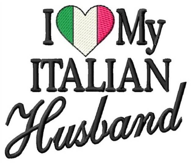 Picture of Italian Husband Machine Embroidery Design