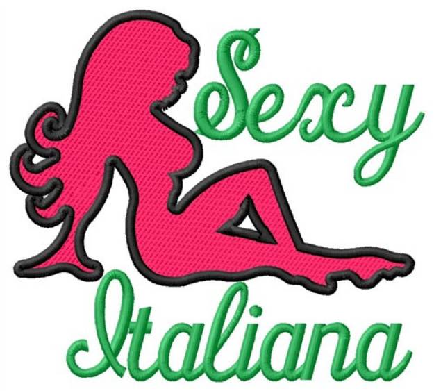 Picture of Sexy Italiana Machine Embroidery Design