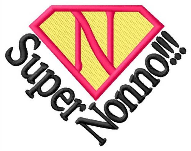 Picture of Super Nonno Machine Embroidery Design