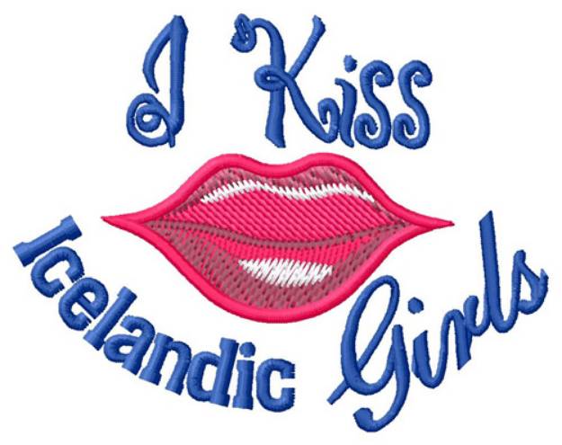 Picture of Icelandic Girls Machine Embroidery Design