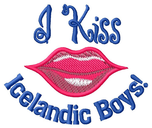 Iclelandic Boys Machine Embroidery Design