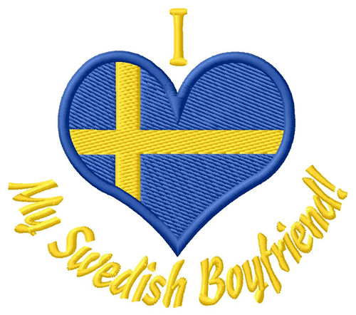 Swedish Boyfriend Machine Embroidery Design