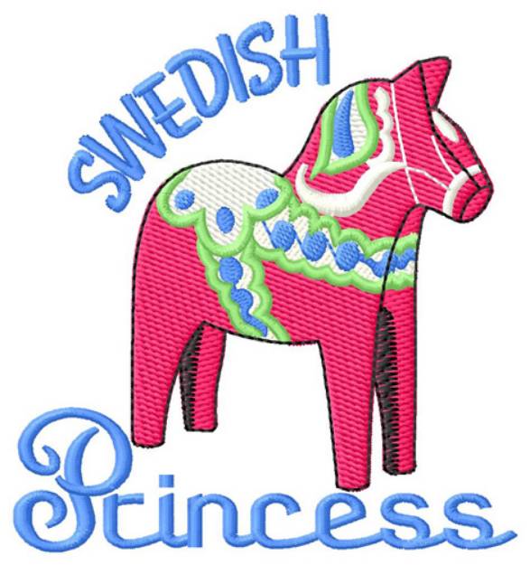 Picture of Swedish Princess Machine Embroidery Design