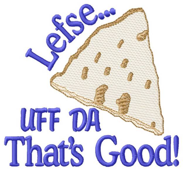 Picture of Uff Da Machine Embroidery Design