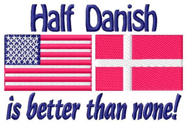 Picture of Half Danish Machine Embroidery Design