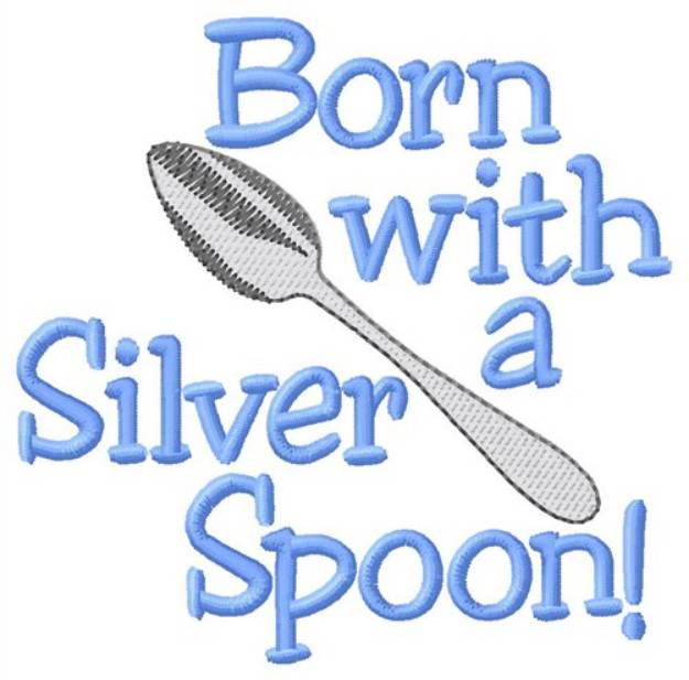 Picture of Silver Spoon Machine Embroidery Design