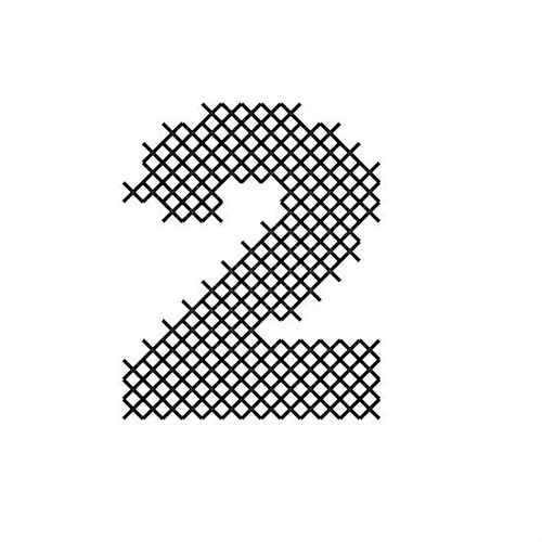 Cross Stitch Font 2 Machine Embroidery Design