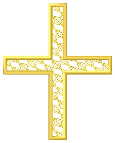 Greek Cross Machine Embroidery Design