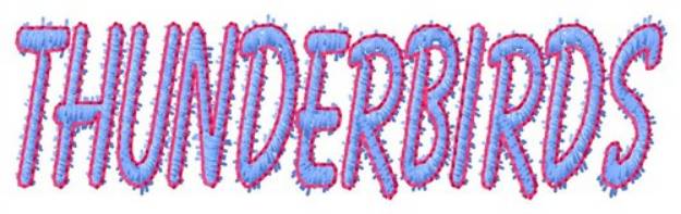 Picture of Thunderbirds Machine Embroidery Design